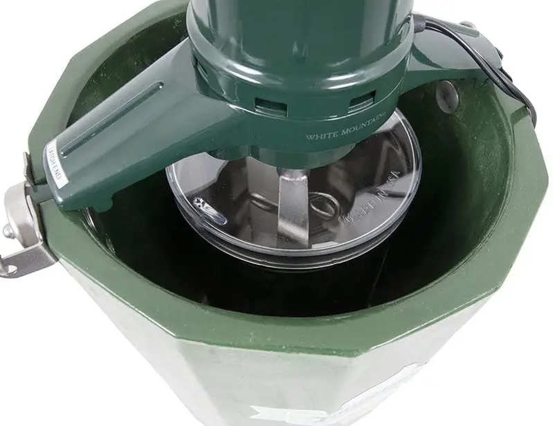 – 6-Quart-Klassischer Eismaschine mit Motor