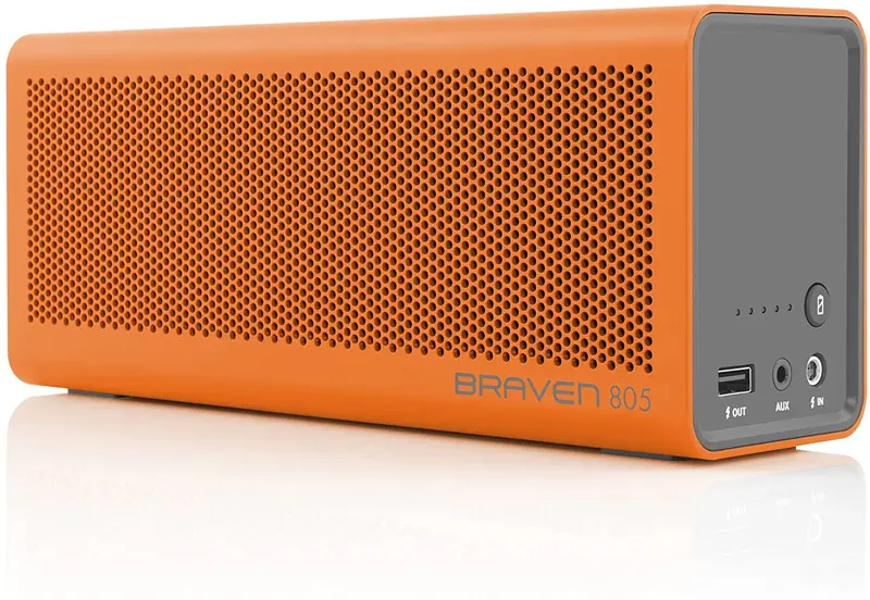 805 Tragbarer kabelloser Bluetooth-Lautsprecher [18 Stunden Wiedergabezeit] mit integrierter 4400-mAh-Powerbank