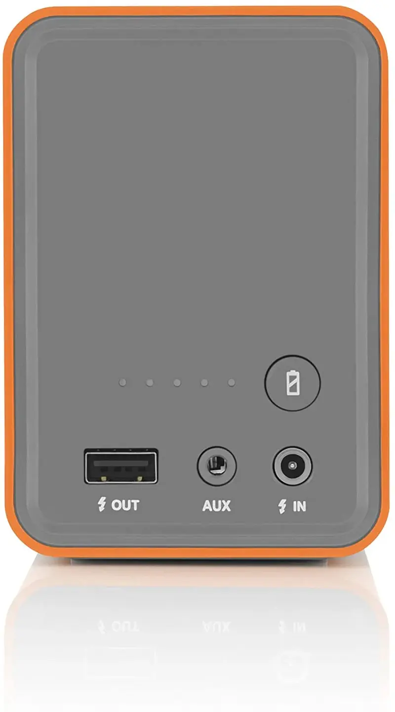 805 Tragbarer kabelloser Bluetooth-Lautsprecher [18 Stunden Wiedergabezeit] mit integrierter 4400-mAh-Powerbank