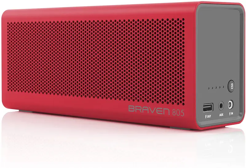 805 Tragbarer kabelloser Bluetooth-Lautsprecher [18 Stunden Wiedergabezeit] mit integrierter 4400-mAh-Powerbank