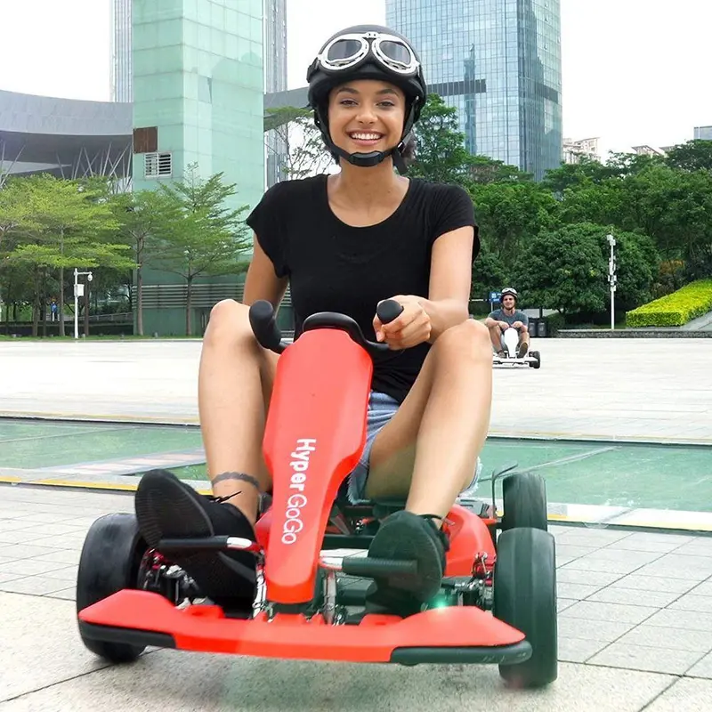 8,5″ Off-Road-Hoverboard mit Go-Kart-Funktion für Erwachsene – Hyper GOGO & TwoDots Glyboard Corse Go-Kart – 9,3 km/h – 120 kg