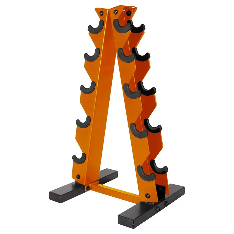 A-förmiges Hantelgestell für platzsparendes Home-Gym-Storage
