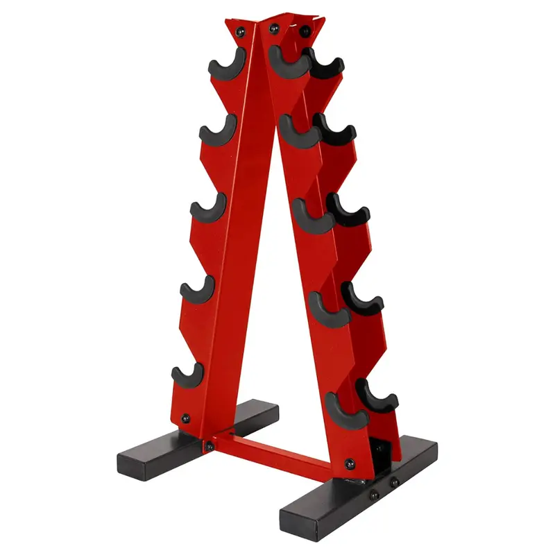 A-förmiges Hantelgestell für platzsparendes Home-Gym-Storage