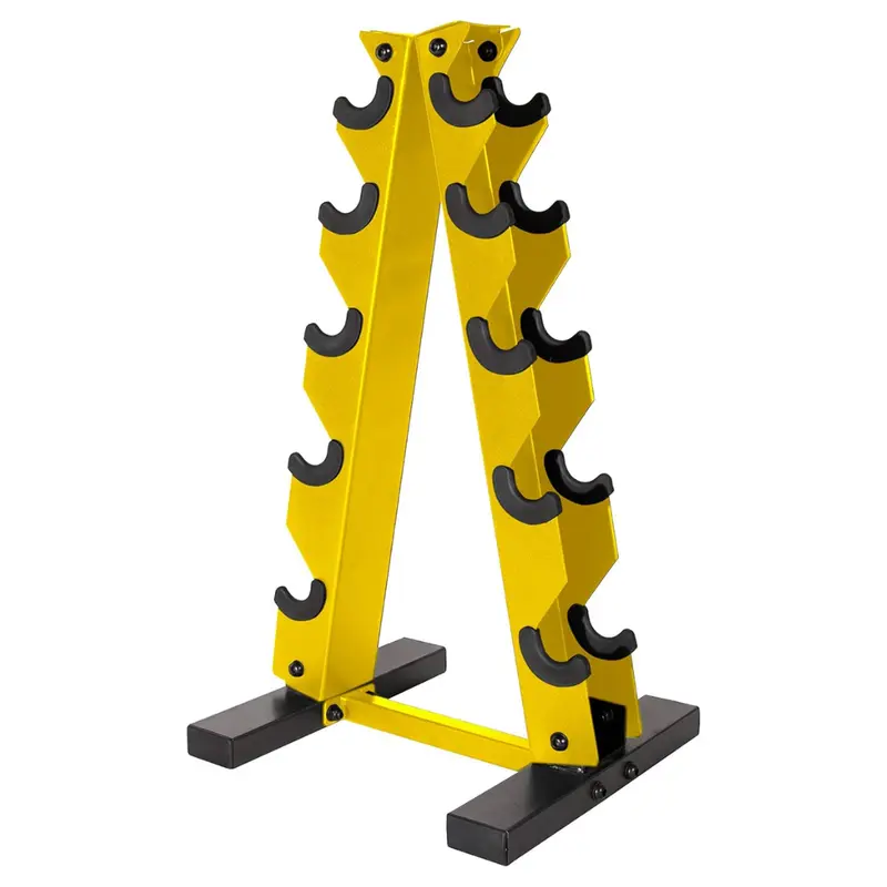 A-förmiges Hantelgestell für platzsparendes Home-Gym-Storage