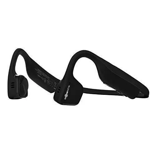 AFTERSHOKZ Titanium Knochenleitungskopfhörer mit drahtloser Bluetooth-Verbindung, schwarz
