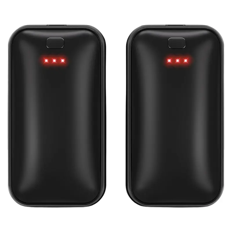 Akkubetriebene Handschmeichler im 2er-Set – USB-elektrische Taschenwärmer