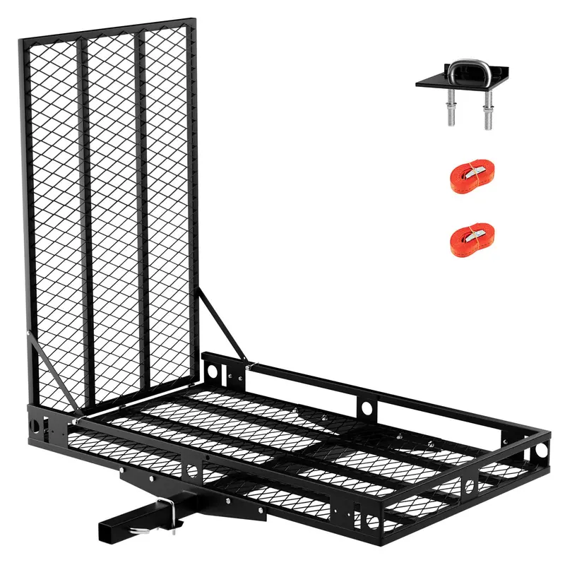 Anhängerkupplungs-Fahrradträger für Rollstühle, Laderampe für Mobilitätsscooter