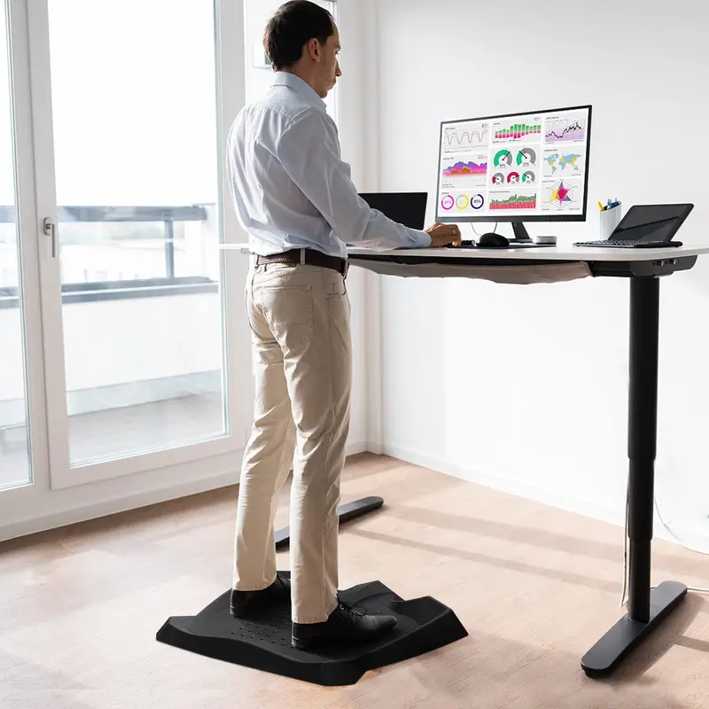 Anti-Ermüdungs-Stehmatte, ergonomische, gepolsterte Komfort-Matte für Steharbeitsplätze 2