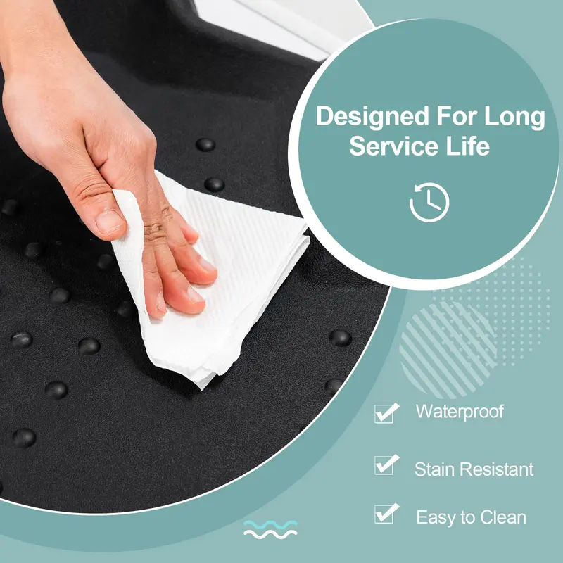 Anti-Ermüdungs-Stehmatte, ergonomische, gepolsterte Komfort-Matte für Steharbeitsplätze