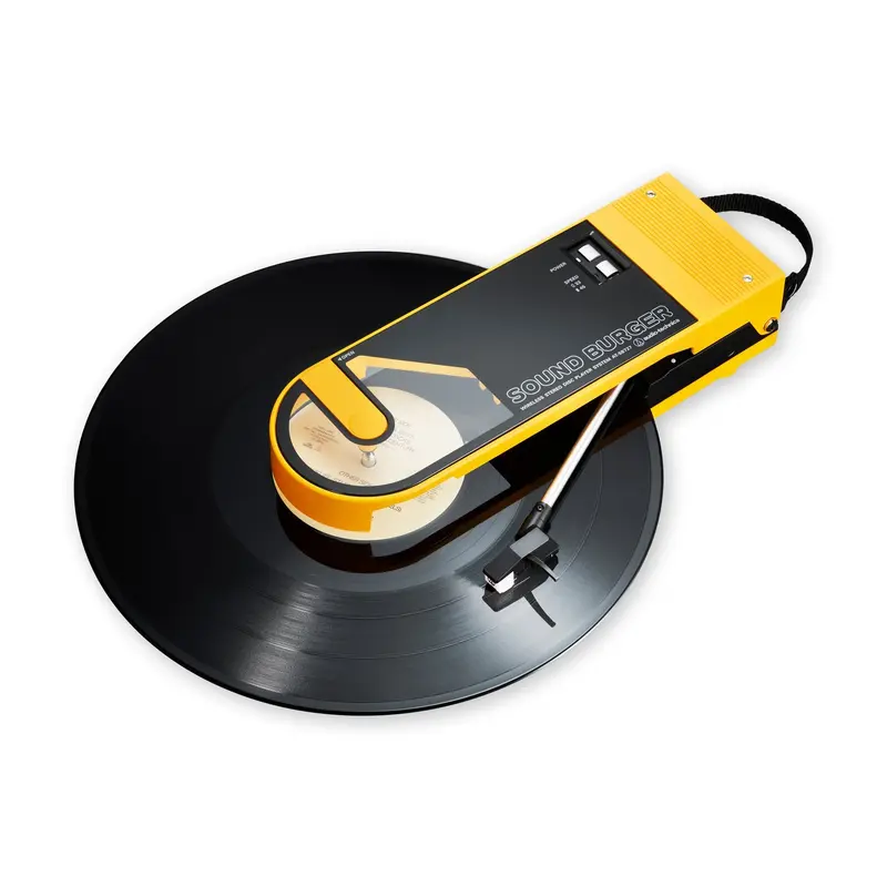 Audio-Technica Sound Burger tragbarer Plattenspieler AT-SB727-YL