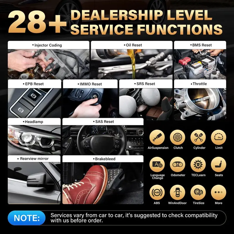 Autel MK808S Auto-Diagnosegerät, Modell 2023, bidirektionale Steuerung, über 28 Reset-Funktionen, Komplett-Systemdiagnose, Prozessor mit 5-facher Geschwindigkeit