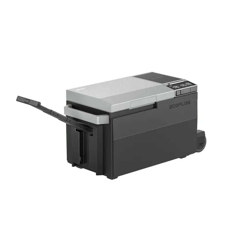 Auto-Kühlschrank, 40 Qt (38 l) tragbarer Kühlschrank, elektrischer Kühlbox mit Eisbereiter, Dual-Zonen-WLAN-App-Steuerung (-13 °C bis 50 °C), 12/24 V Gleichstrom/Wechselstrom für Camping, Reisen, Angeln, Outdoor-Aktivitäten und Lkw