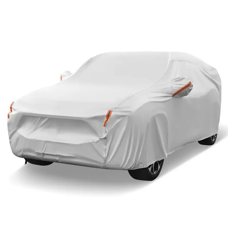 Autoabdeckung für Automobile, 200 Zoll, Schutz vor Regen, Sonne und UV-Strahlen, passend für SUV wie BMW, Honda, Lexus, Mercedes-Benz