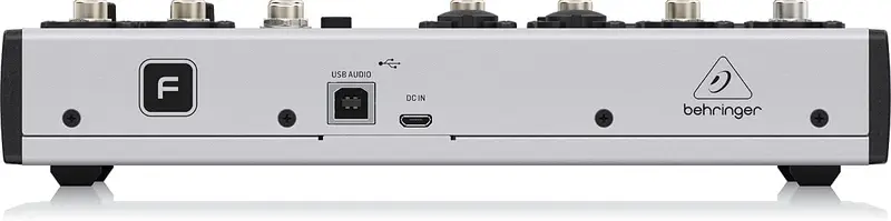 Behringer FLOW 8 – Digitaler 8-Kanal-Mixer mit Bluetooth-Audio und App-Steuerung, 60-mm-Kanal-Fadern, 2 Effektprozessoren und USB/Audio-Interface