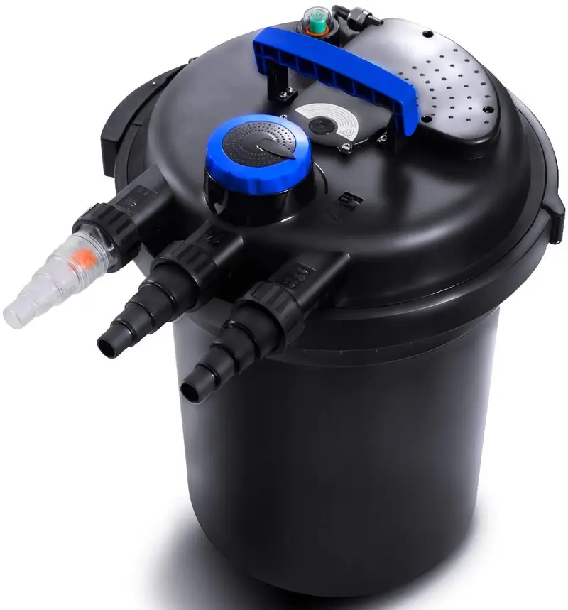 Bio-Druckfilter für Teiche mit 13-W-UVC-Sterilisator