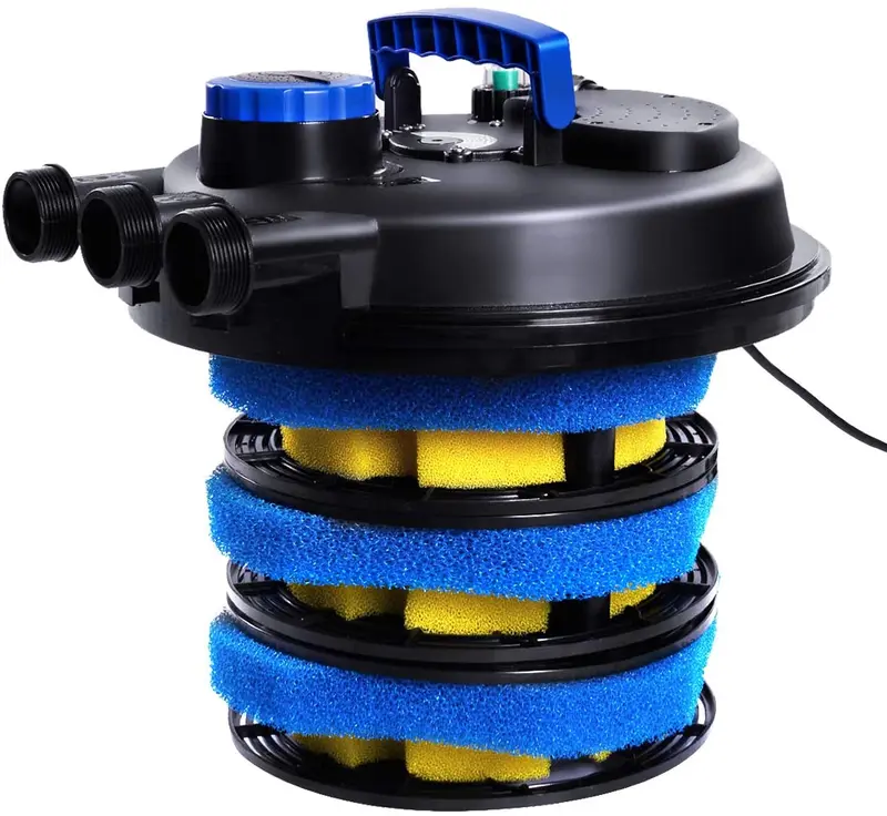 Bio-Druckfilter für Teiche mit 13-W-UVC-Sterilisator