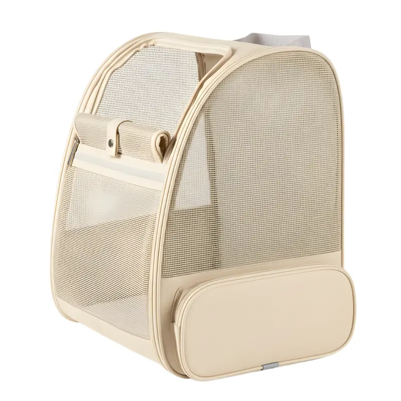 Bubble-Tier-Rucksack-Tragetasche mit Netzseiten und herausnehmbarer Unterlage
