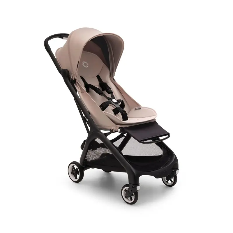 Bugaboo Butterfly – ultrakompakter Reise-Kinderwagen, klein & leicht, einhändig faltbar und einfach zu lenken, ergonomischer City-Buggy für Babys ab 6 Monaten, mit viel Stauraum, Stormy Blue