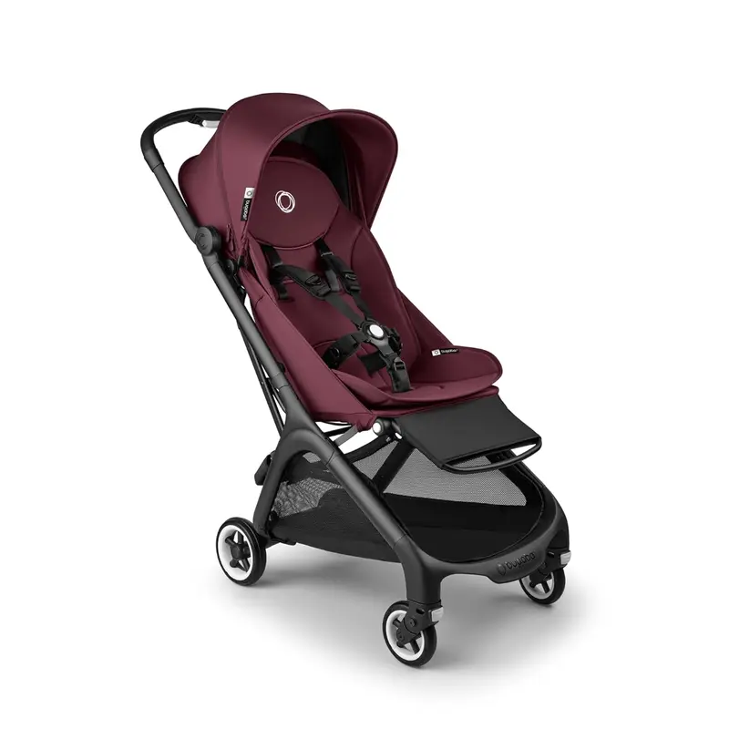Bugaboo Butterfly – ultrakompakter Reise-Kinderwagen, klein & leicht, einhändig faltbar und einfach zu lenken, ergonomischer City-Buggy für Babys ab 6 Monaten, mit viel Stauraum, Stormy Blue 2