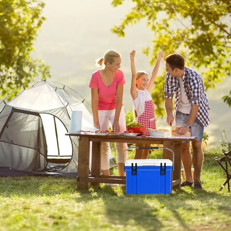 Camping-Kühlbox, 26/58/79 Liter – Eis-Haltbarkeit bis zu 4 Tage 2