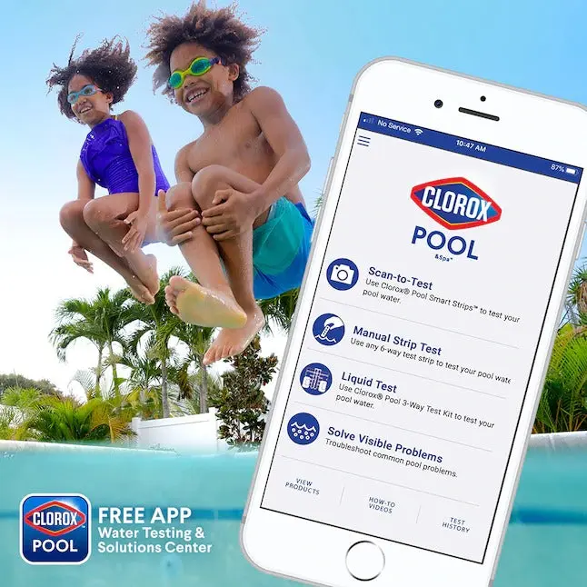 Clorox Pool&Spa XtraBlue 3-Zoll-Langzeit-Chlor-Tabletten, 35-lb-Eimer, 3-Zoll-Pool-Chlor-Tabletten