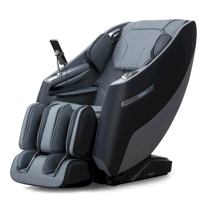 Costway Zero-Gravity-Massagestuhl mit SL-Schiene für Ganzkörpermassage und Taille