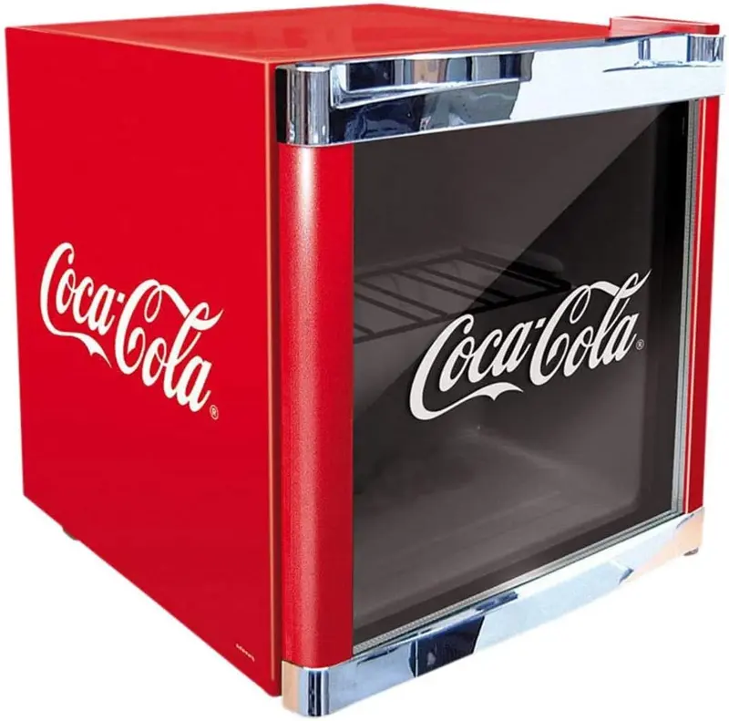 °CUBES Flaschenkühlschrank Coca-Cola Classic / 51 cm Höhe / 98 kWh/Jahr / 48 L Kühlteil