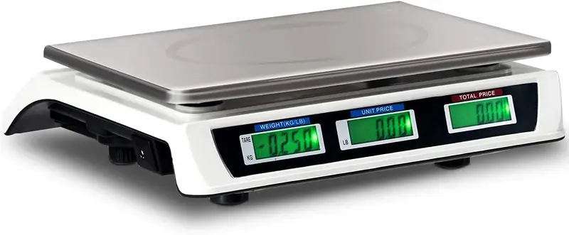 Digitale Waage mit Preisberechnung, 66 lb (30 kg), für Delikatess- und Lebensmittelgeschäfte, elektronische Zählwaage