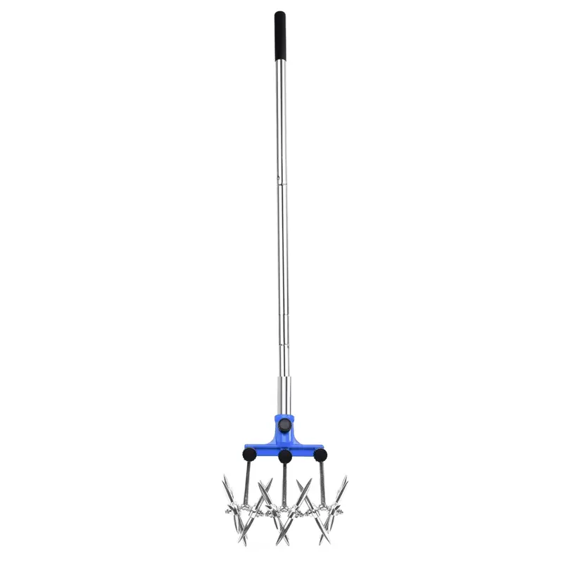Drehender Bodenlocker – Handgrubber mit verstellbarem Edelstahl-Griff