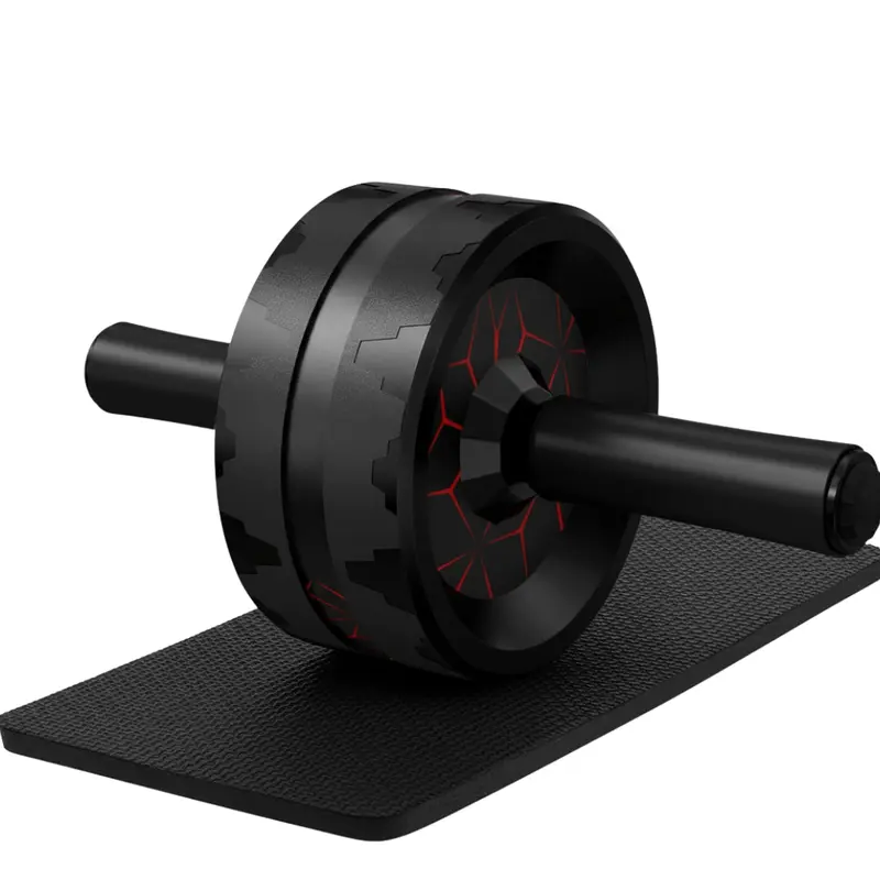 Dual-Rad-Ab-Roller mit Stahlkern und Knie-Matte