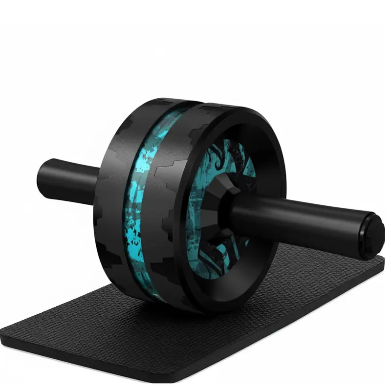 Dual-Rad-Ab-Roller mit Stahlkern und Knie-Matte