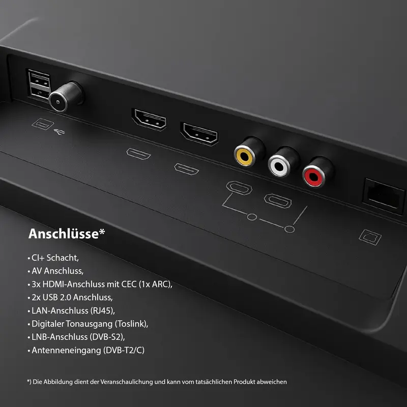 DYON ULTIMAX 40F-TI – 40-Zoll-(100-cm-)Full-HD-Smart-TV mit Tizen-Betriebssystem, Triple-Tuner (DVB-C/-S2/-T2), Smart- und Gaming-Hub, Prime Video, Netflix, Disney+ [2025]