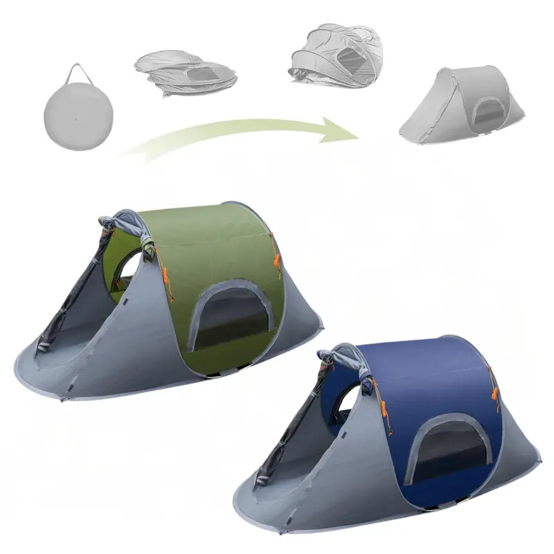 Einpersonen-Pop-up-Campingzelt mit Tragetasche
