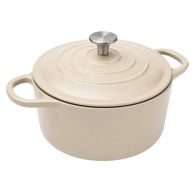 Emailierter Gusseisen-Dutch Oven, 7-Quart, rund, mit Deckel 2