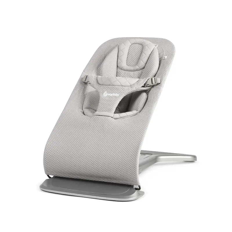 Ergobaby 3-in-1 Evolve Babyschaukel, ergonomische Babywippe für Neugeborene ab Geburt bis zum Kleinkindalter, mit Neugeboreneneinsatz (2,5 kg – 13,2 kg), Creme