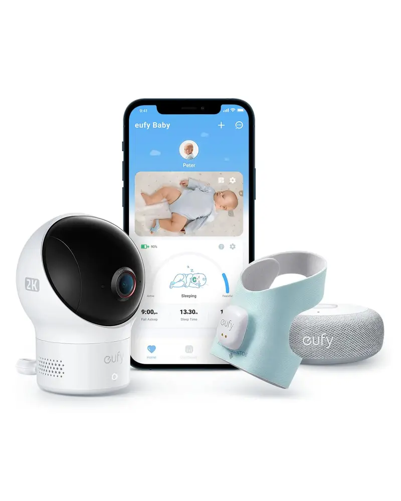eufy Baby Smart Sock S320 Babyphone mit 2K-Kamera 2