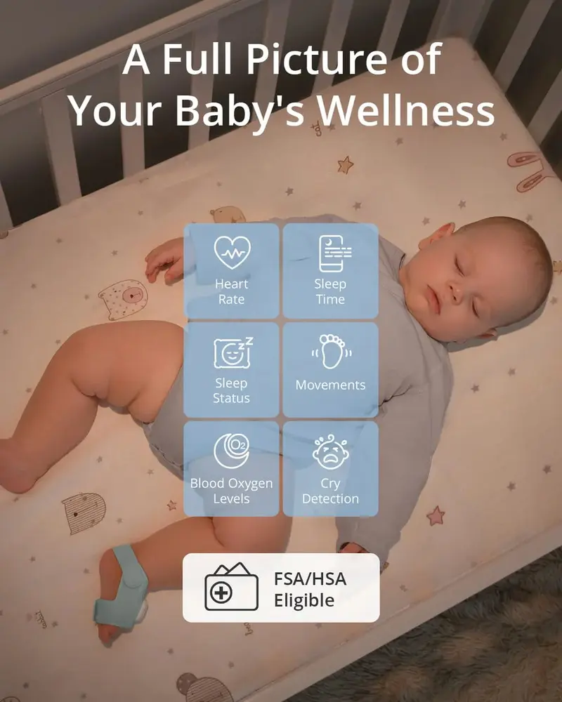 eufy Baby Smart Sock S320 Babyphone mit 2K-Kamera