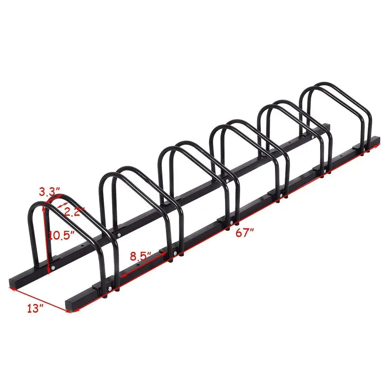 Fahrradständer, Fahrradhalterung, Fahrradabstellplatz, Abstellgarage, Aufbewahrungsorganizer für Fahrräder 2