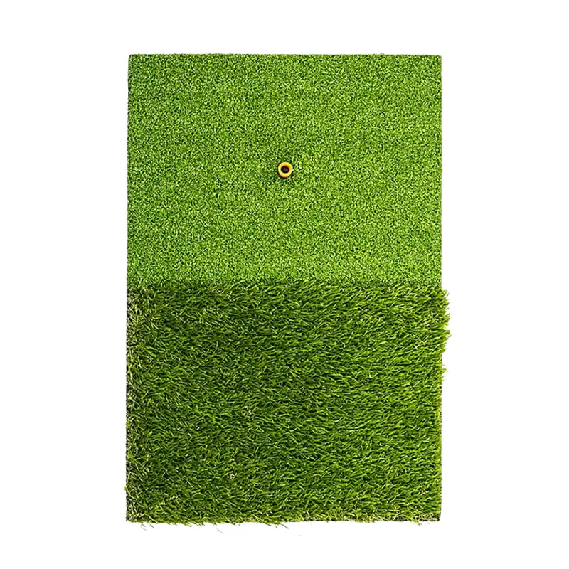 Faltbare Golf-Trainingsmatte mit Doppelrasen für Indoor- und Outdoor-Einsatz zu Hause