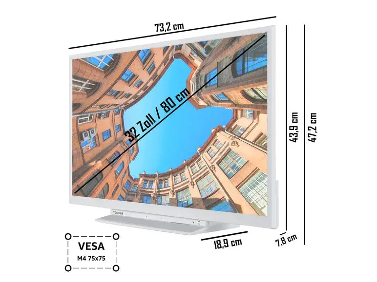 Fernseher »32LK3C64DAW« Smart TV 32 Zoll (80 cm) Full HD mit integriertem Alexa
