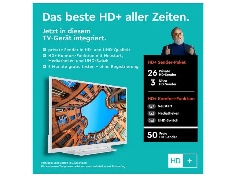 Fernseher »32LK3C64DAW« Smart TV 32 Zoll (80 cm) Full HD mit integriertem Alexa
