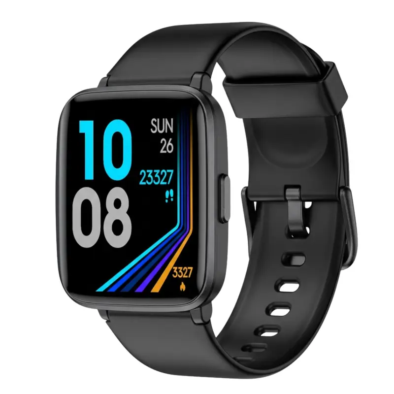 Fitness-Tracker-Uhr mit 1,3-Zoll-Display, Pulsmessung und Smartphone-Benachrichtigungen