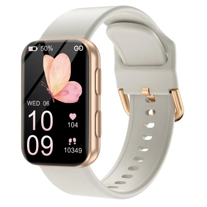 Fitness-Tracker-Uhr mit Herzfrequenz-, Blutsauerstoff- und Schlafdaten