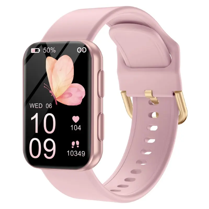 Fitness-Tracker-Uhr mit Herzfrequenz-, Blutsauerstoff- und Schlafdaten
