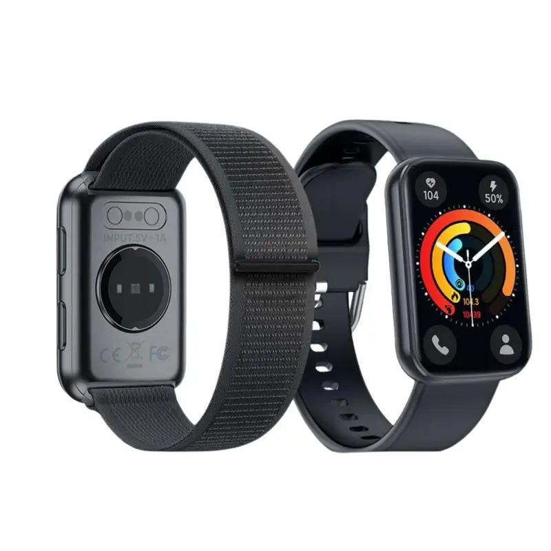 Fitness-Tracker-Uhr mit Herzfrequenz-, Blutsauerstoff- und Schlafdaten