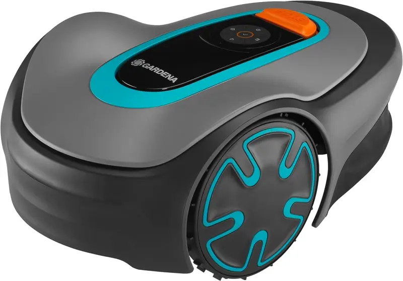 Gardena Mähroboter SILENO minimo 250 m²: intelligenter Rasenmäher mit optimaler Konnektivität, programmierbar über die Gardena Bluetooth-App, DE-Version (15201-20)