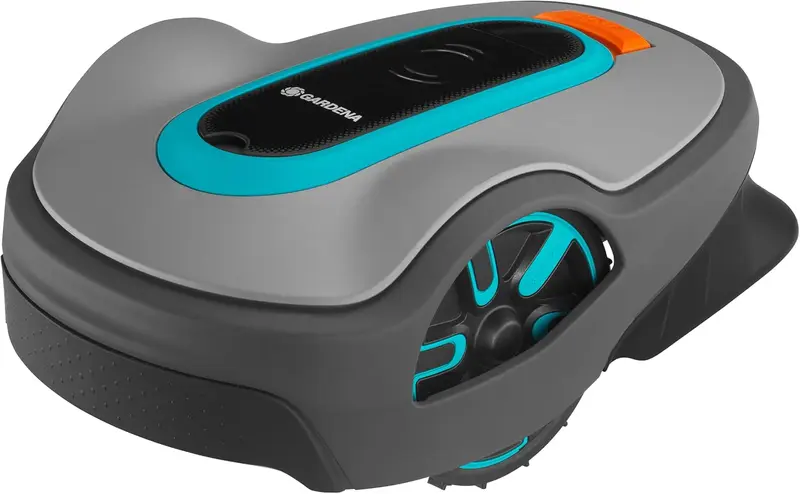 Gardena Mähroboter SILENO minimo 250 m²: intelligenter Rasenmäher mit optimaler Konnektivität, programmierbar über die Gardena Bluetooth-App, DE-Version (15201-20)