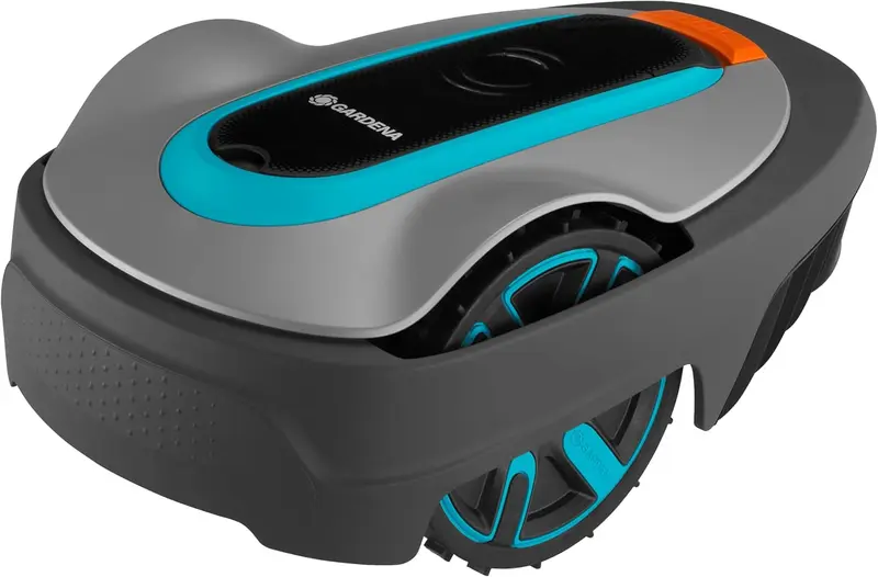 Gardena Mähroboter SILENO minimo 250 m²: intelligenter Rasenmäher mit optimaler Konnektivität, programmierbar über die Gardena Bluetooth-App, DE-Version (15201-20)