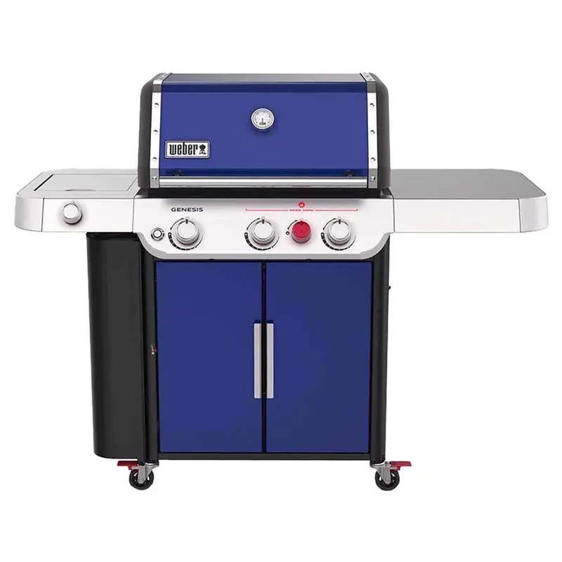 Genesis E-335 3-Brenner-Flüssigpropan-Grill „Deep Ocean Blue“