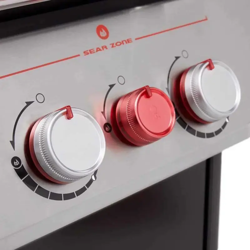 Genesis E-335 3-Brenner-Flüssigpropan-Grill „Deep Ocean Blue“